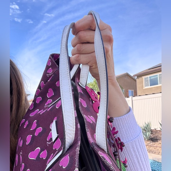 Gucci Heart Tote Limited Edition bordeaux and pink with COA - Picture 16 of 17